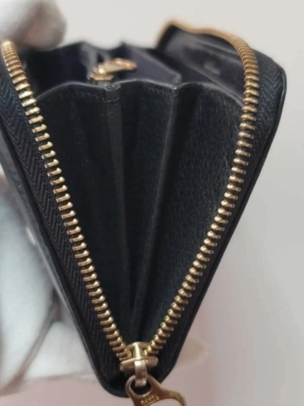 See By Chloe Black Leather Bow Continental Wallet